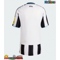 Camisa de Futebol Newcastle United Equipamento Principal Mulheres 2025-26 Manga Curta
